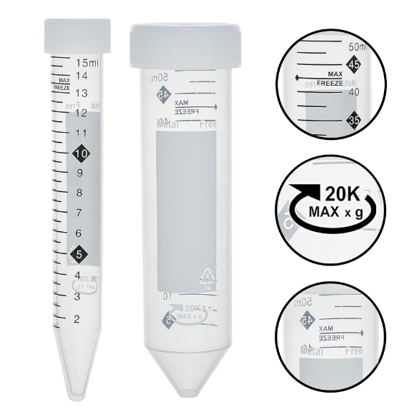 Picture of TotalPure™ Metal Free Centrifuge Tubes