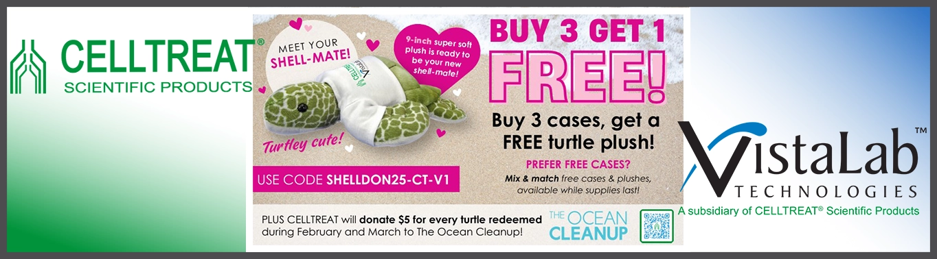 Celltreat Free Tutle Plush